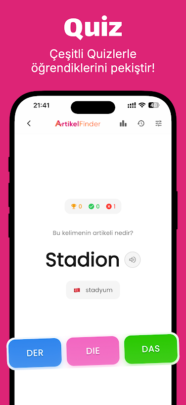 der die das App — Learn German Articles